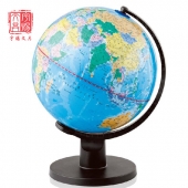 得力3034地球仪 得力正品 全塑办公学生地理教学用品 直径25cm