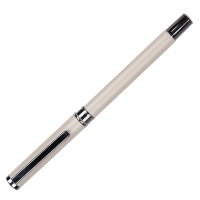 得力钢笔金属0.38墨水笔学生练字笔商务礼品笔可定制免费刻字LOGO