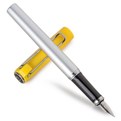 得力S669F钢笔墨水笔签字笔学生书写用商务笔 礼盒书法笔 0.5mm
