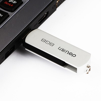 得力8Gu盘3720 办公存储U盘 u盘8g USB2.0高速存储