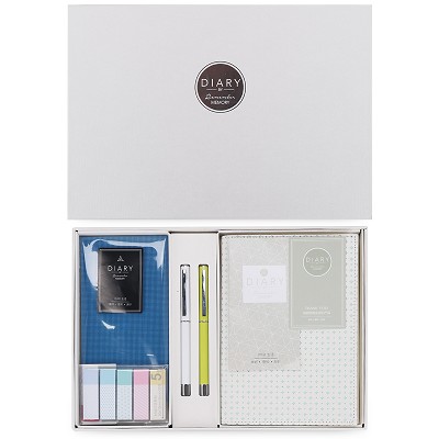 得力22201本册套装文具套装文具礼盒学生文具办公用品礼盒组合