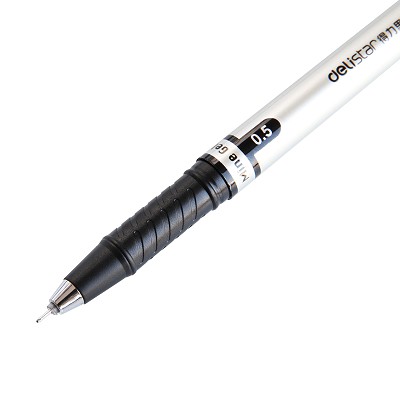 办公用品 得力S36中性笔碳素笔水笔签字笔办公文具书写笔0.5mm