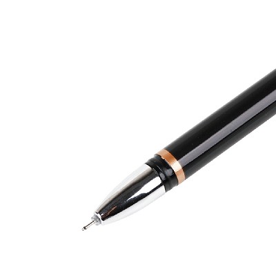 得力办公文具S68考试0.5mm针管中性笔 黑色高考笔 考试水笔笔芯