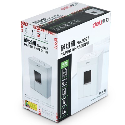 【得力正品】9927电动办公碎纸机商用公用品粉碎机家用大功率包邮