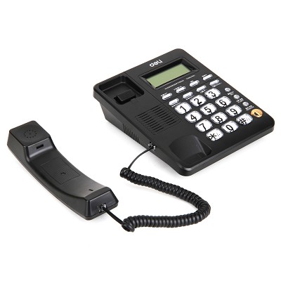 deli得力电话机792 商务电话机 办公桌面型 前台用品商务话机
