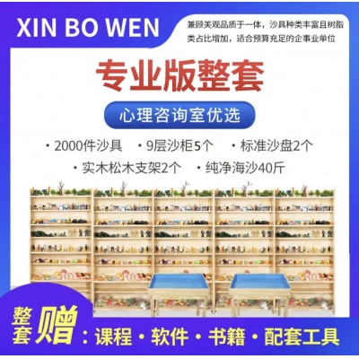 教具：心理沙具全套